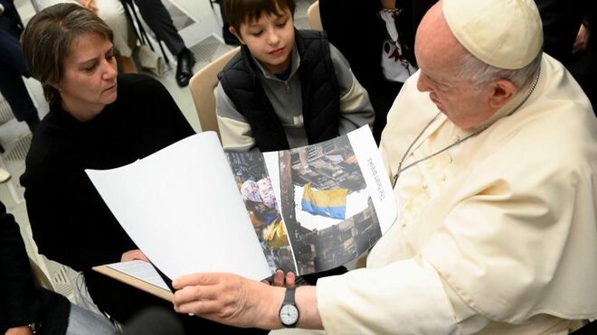 El 'calendario del horror' en Ucrania, en manos del Papa