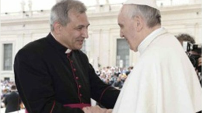 El Papa y Vallejo Balda
