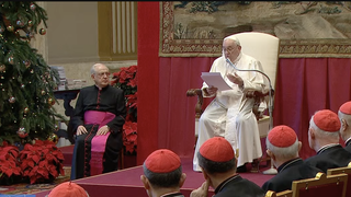 Discurso del Papa a la Curia romana
