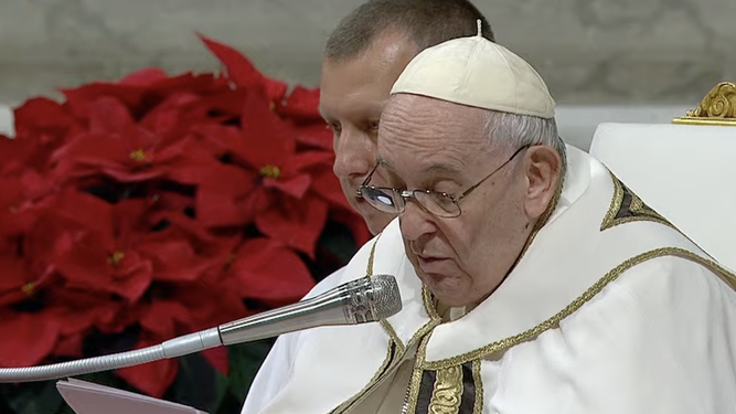 Homilía del Papa en la Misa del Gallo