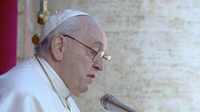 Bendición Urbi et Orbi del Papa