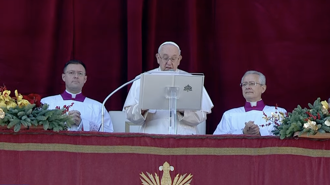 Bendición Urbi et Orbi del Papa