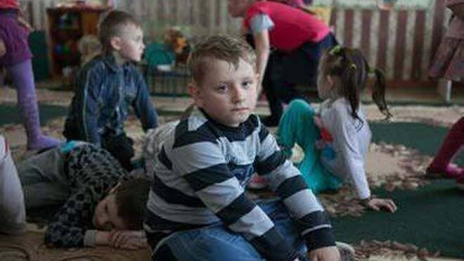 Niños en la Guerra de Ucrania