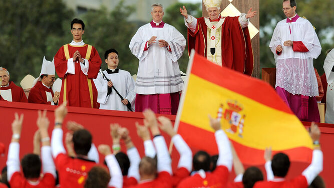 Benedicto XVI, en Madrid