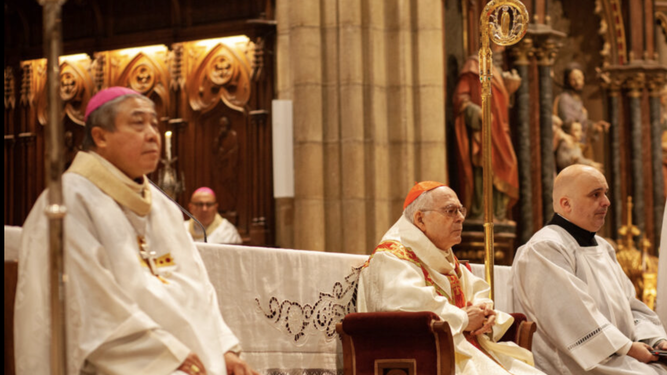 Nuncio y cardenal Bocos