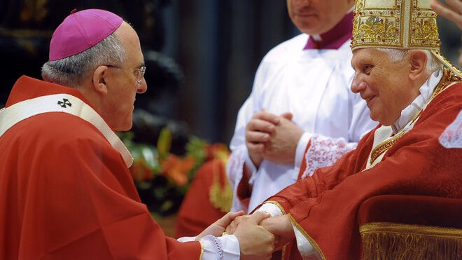 Cardenal Osoro y Benedicto XVI