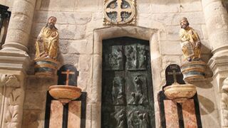Puerta Santa de la catedral de Santiago de Compostela