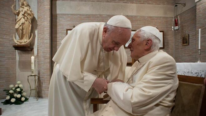 Francisco y Benedicto XVI