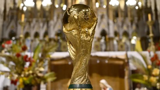 La copa del mundo, en Nuestra Señora de Luján