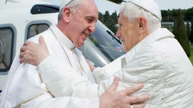 Francisco y Benedicto XVI