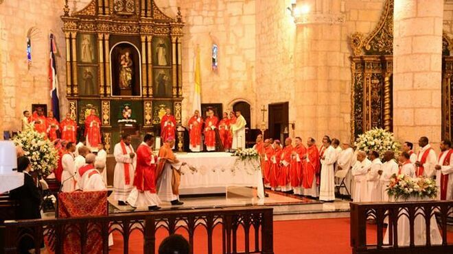 Episcopado Dominicano celebra misa en la Catedral Primada en memoria de Benedicto XVI