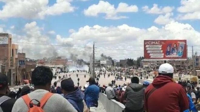 Protestas en Puno