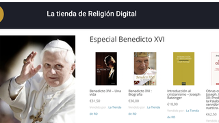 Especial Ratzinger en la Tienda RD