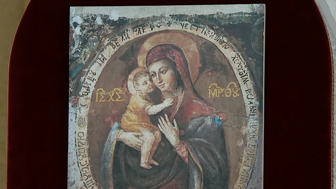 La Virgen en el aula de las audiencias