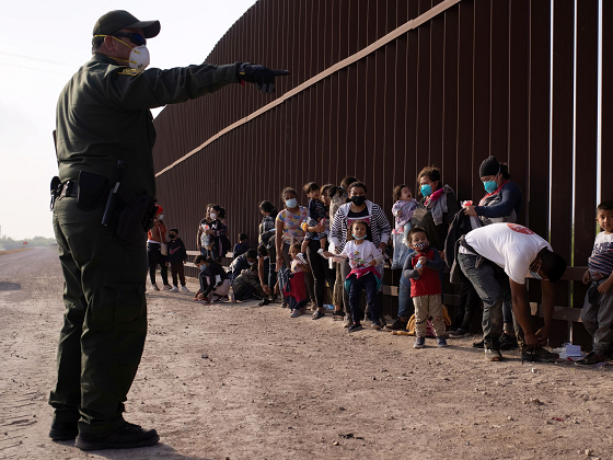 Migración frontera USA