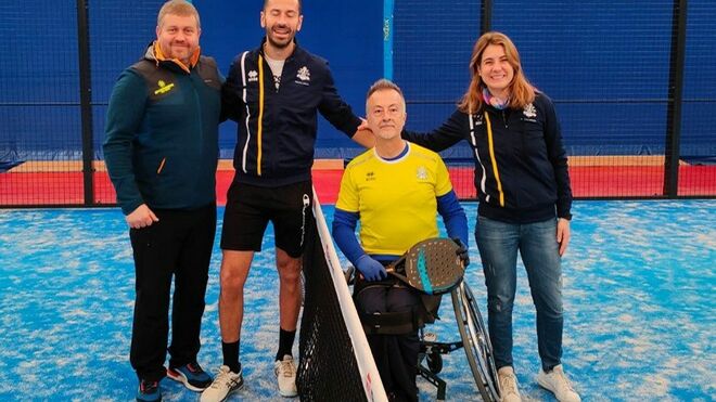 El equipo de Pádel de Athletica Vaticana