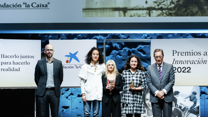 Algunos de los premiados