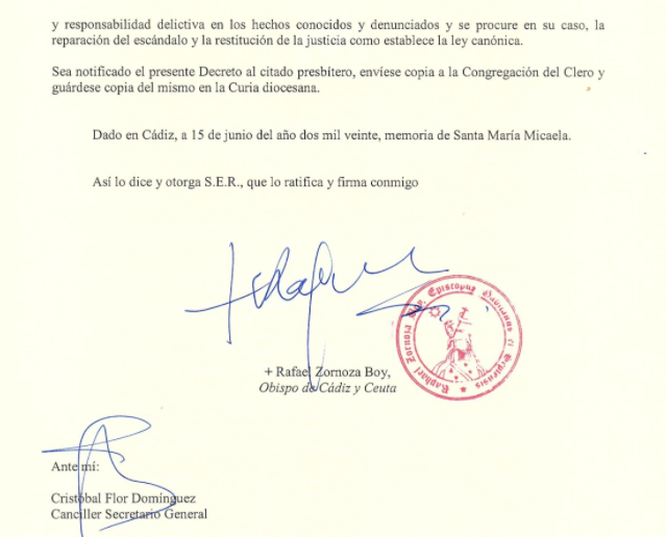 Decreto de Zornoza