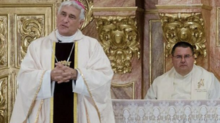 Monseñor Zornoza y Rafael Vez