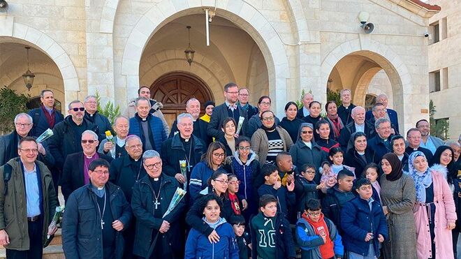 Los obispos católicos, con Tierra Santa