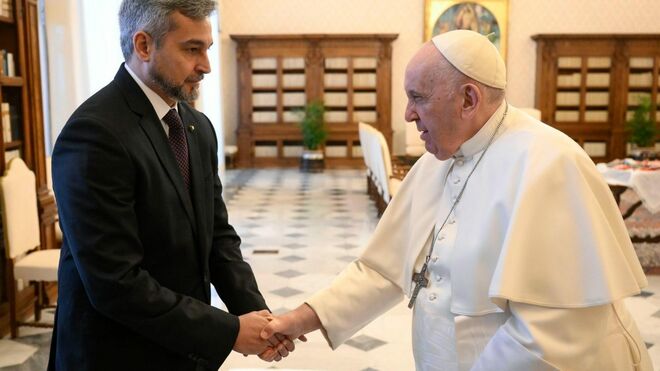 El Papa y el presidente de Paraguay