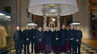 Los obispos de Castilla y León, en Palencia
