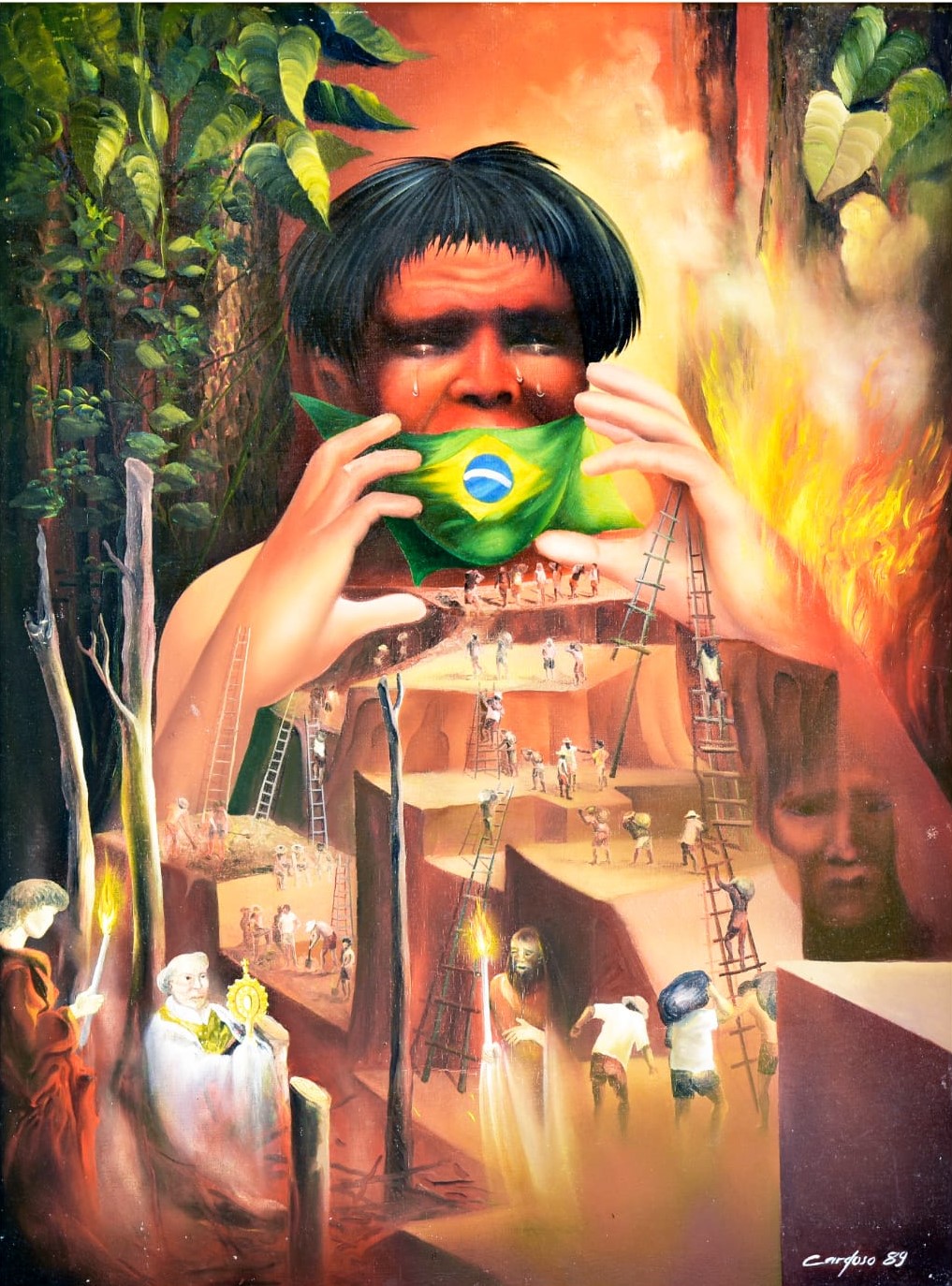 Yanomami pintura