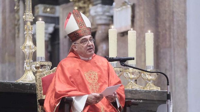 El arzobispo de Valencia, Enrique Benavent