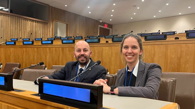 Mensajeros de la Paz, en Naciones Unidas