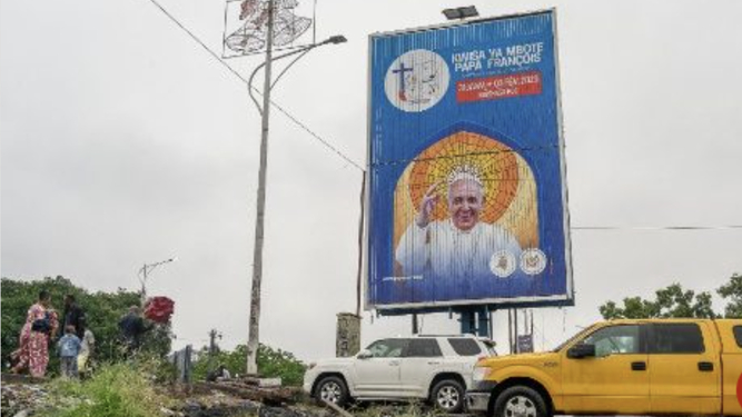 Papa, visita a Congo
