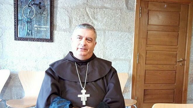 Rodríguez Carballo con el hábito franciscano