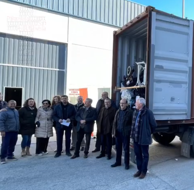 Contenedor solidario Jaén