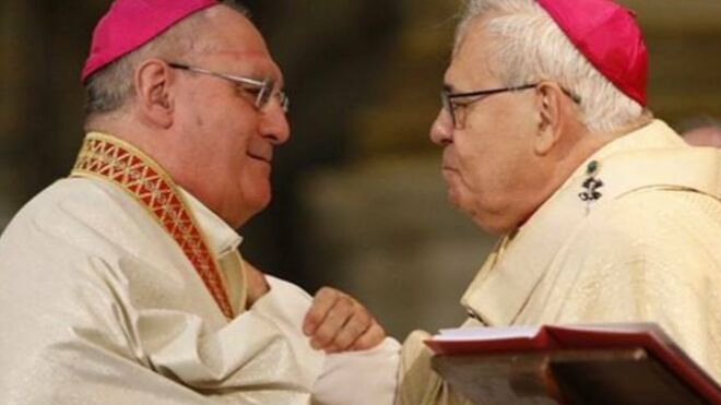 Gil Tamayo, con Javier Martínez