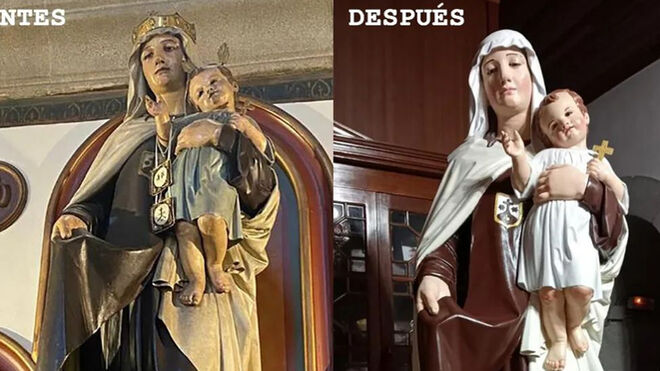 Virgen restaurada