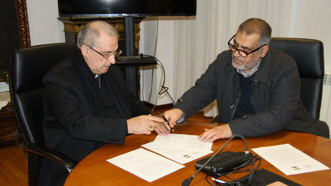 El arzobispo de Mérida y el imán de Badajoz acuerdan trabajar por la tolerancia, convivencia y paz