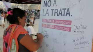 No a la Trata de Personas