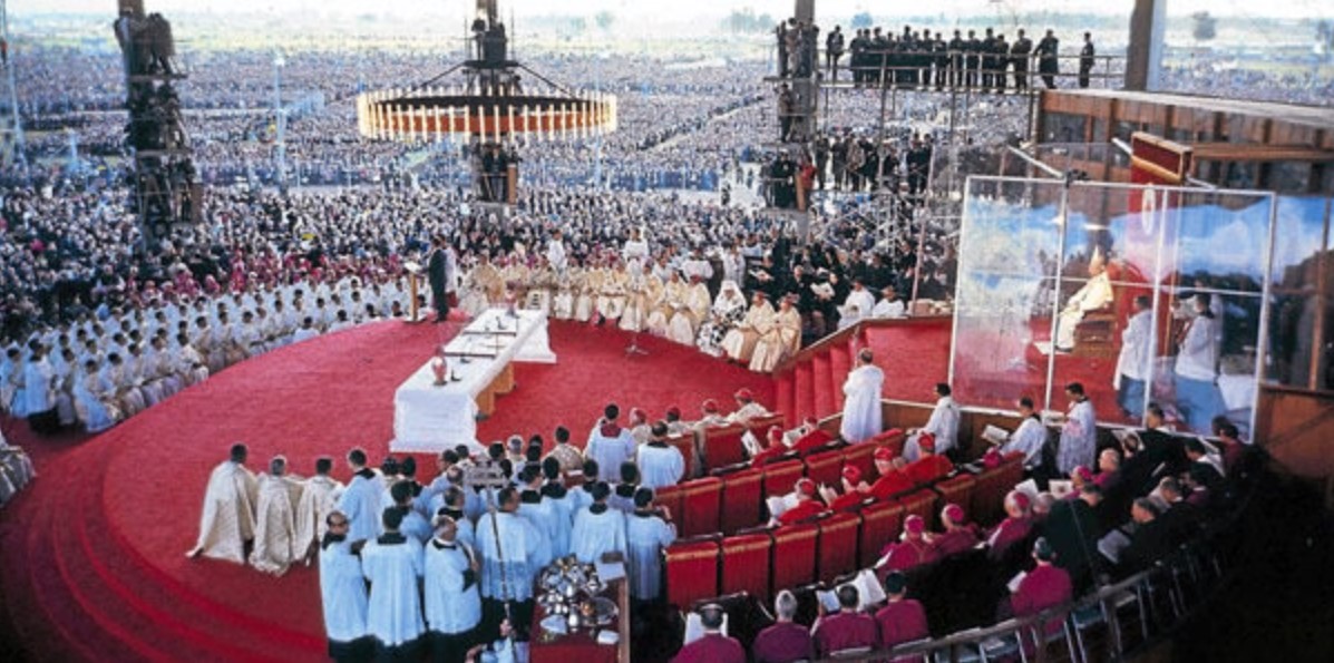 ordenaciones presbiterales Pablo VI en Bogotá 1968