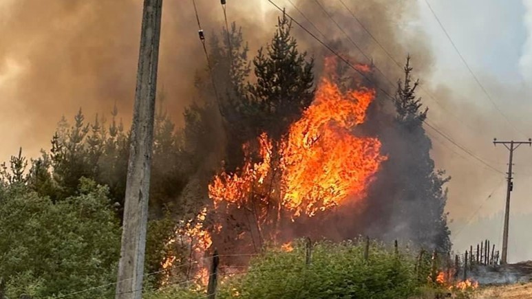 Incendios Chile