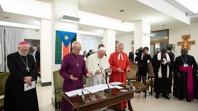 Líderes religiosos en Sudán del Sur