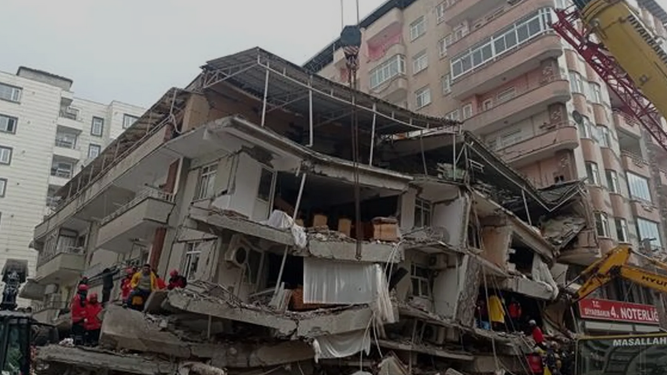 Terremoto. Siria