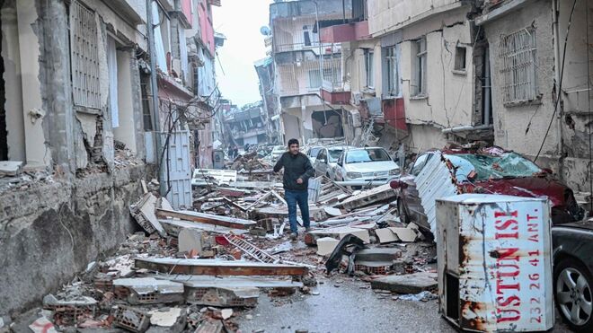 La tierra volvió a temblar en Siria y Turquía