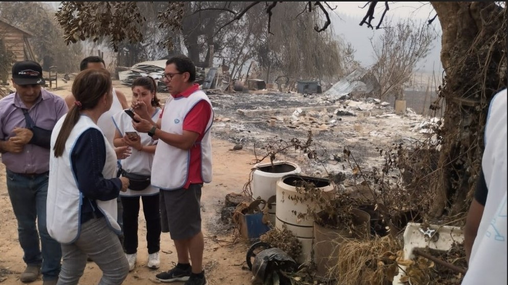 Incendios forestales Chile