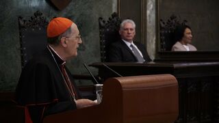 El cardenal Stella, con Díaz Canel