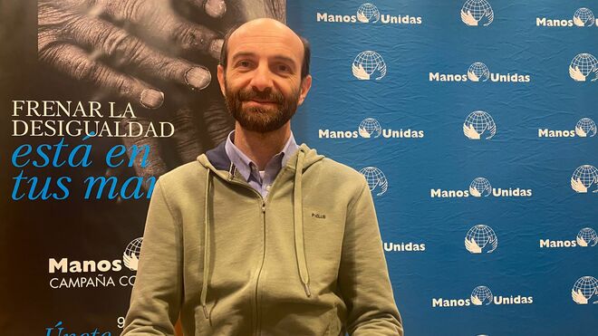 Darío Bossi, en la sede de la Asociación de la Prensa de Madrid