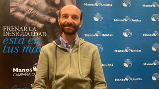 Darío Bossi, en la sede de la Asociación de la Prensa de Madrid