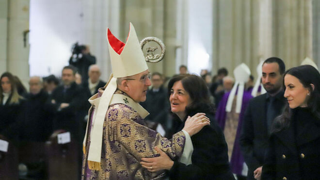 Cardenal Osoro y María Dolores García