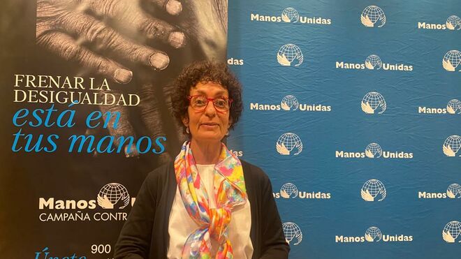 Virginia Alfaro, misionera en Angola
