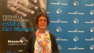 Virginia Alfaro, misionera en Angola