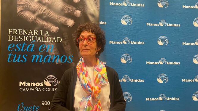 Virginia Alfaro, misionera en Angola