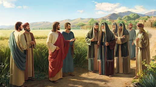 Jesús y los fariseos